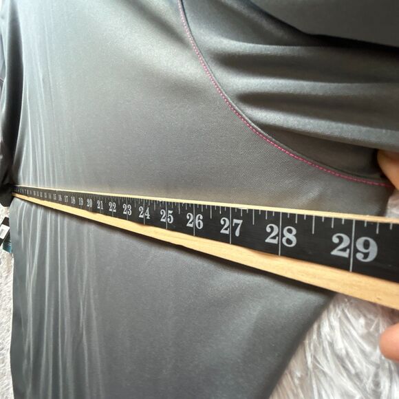 Nike Golf Polo Shirt Mens 3XL Soccer GOL Logo Pink Gray Dri-FIT 746101-616 - Picture 5 of 11